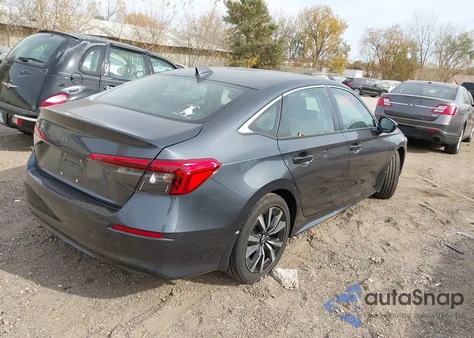 2023 Honda Civic Ex /Ex W/O Bsi from USA, damaged, VIN 2HGFE1F72PH310728